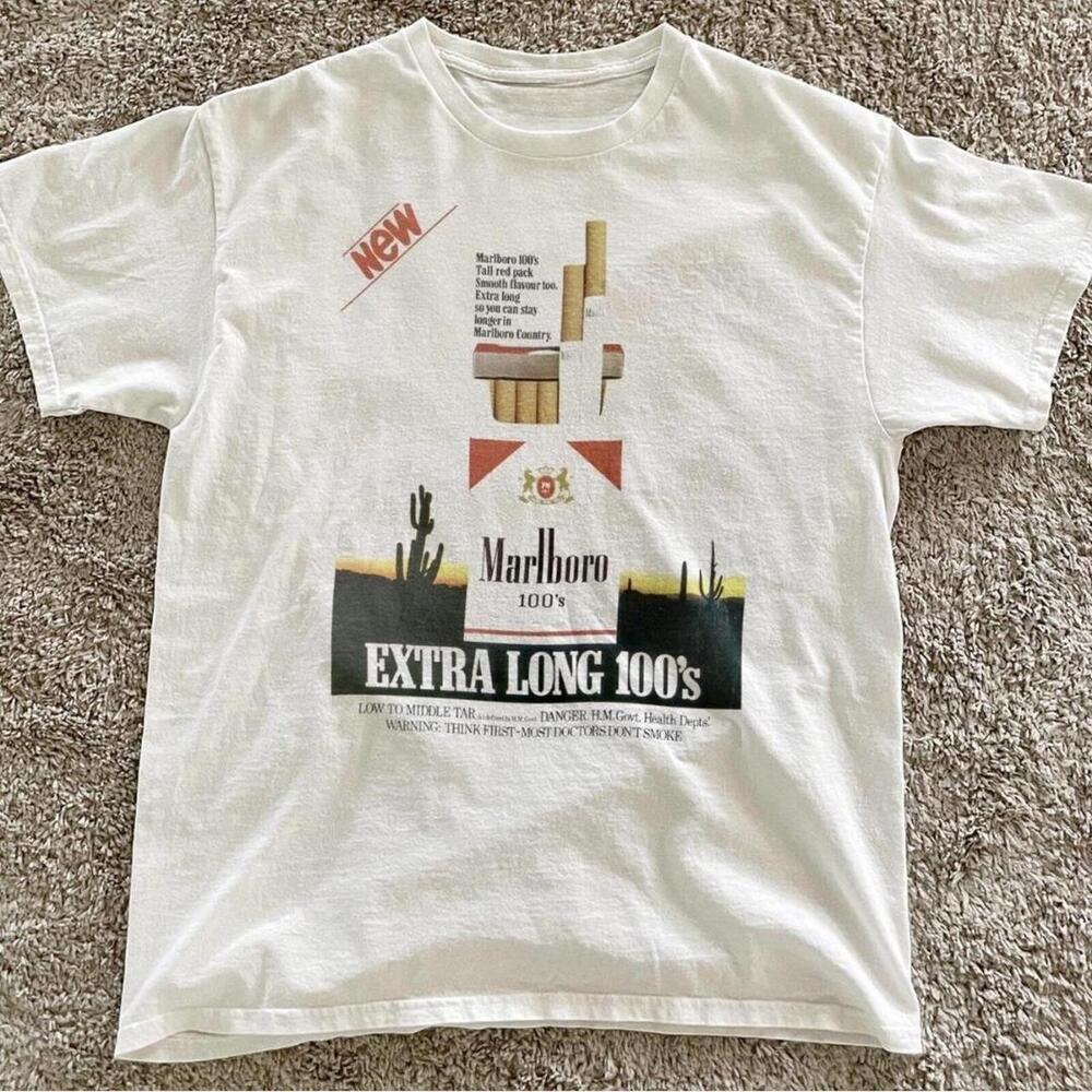 White Marlboro Shirt